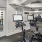fitness center with smart workout bikes