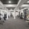 a gym with exercise equipment