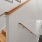 a staircase in a room