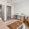 a living room with a couch and a table
