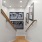 a staircase in a room