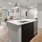 spacious living spaces with high ceilings
