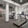a gym with exercise equipment